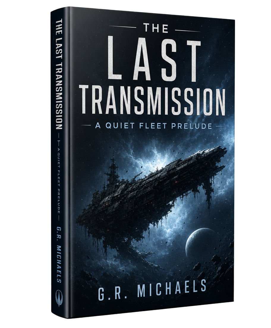 3D cover mockup of The Last Transmission, the exclusive Final Testament prelude
